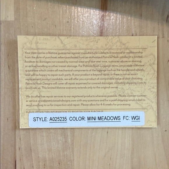 Patricia Nash Mini Meadows Small Rivella - Picture 7 of 9